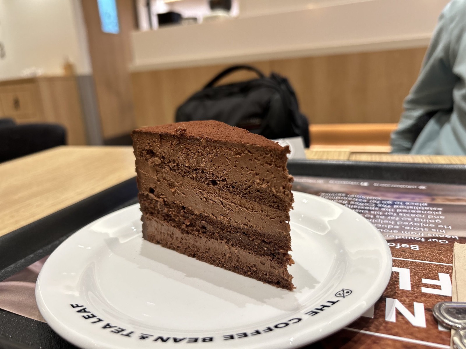 Csokolades torta szelet, illusztracio